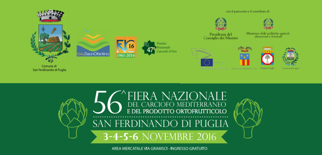 A San Ferdinando di Puglia la 56ma Fiera del carciofo A San Ferdinando di Puglia la 56ma Fiera del carciofo