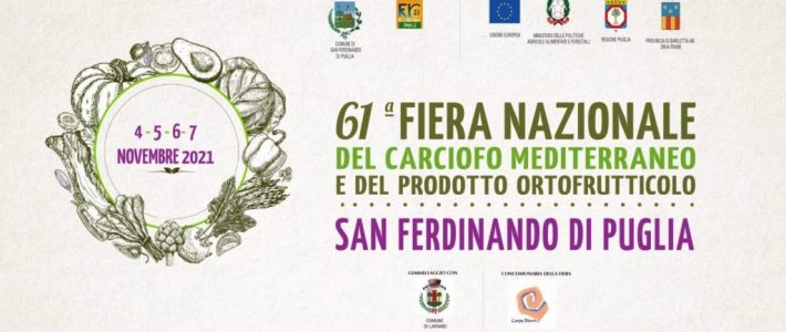 CONFERENZA STAMPA 61^ FIERA DEL CARCIOFO MEDITERRANEO E DEL PRODOTTO ORTOFRUTTICOLO